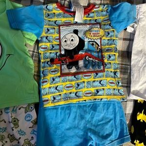 Thomas and Friends PJ SHORT set